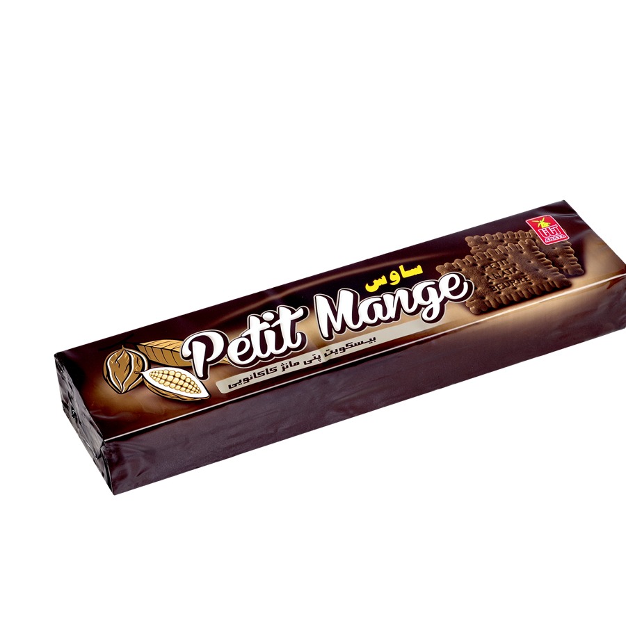 بیسکویت پتی مانژ کاکائویی آناتا ساوس 130 گرم