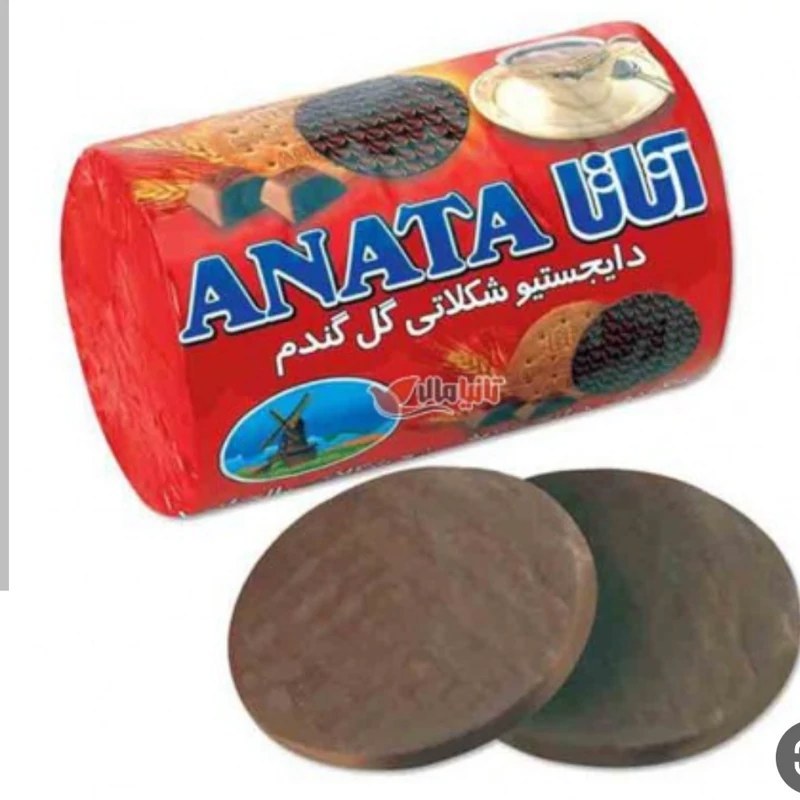 بیسکوئیت ساقه شکلاتی آناتا 220 گرمی