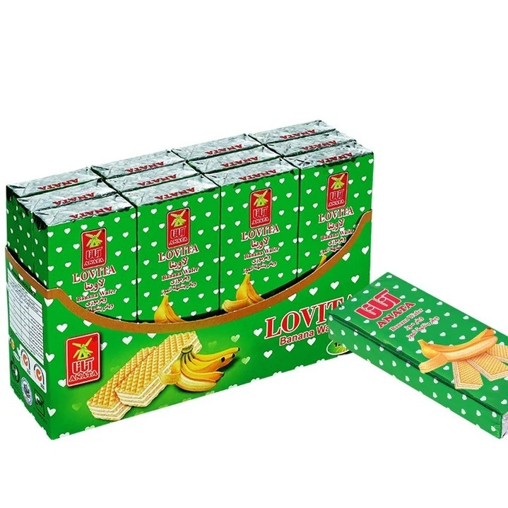 ویفر موز لاویتا (45 گرم) نجاتی آناتا